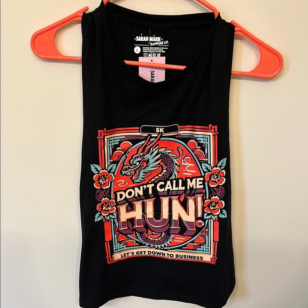 DON'T CALL ME HUN RACERBACK TANK